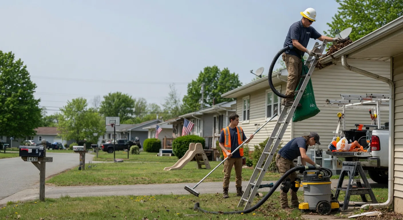 Gutter Installation in Wedron, IL near me